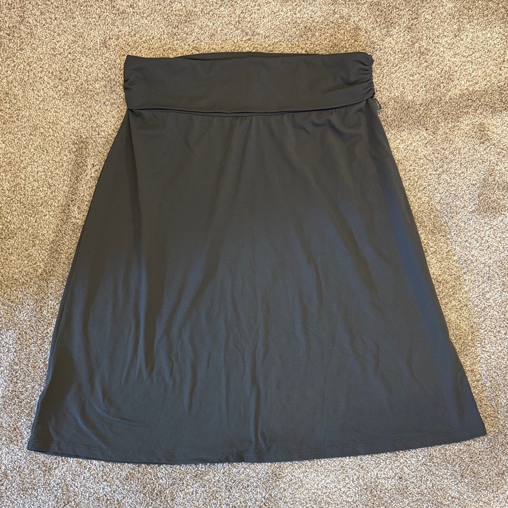Comfy 🤍 Eddie Bauer charcoal grey Women's Skirt- size medium